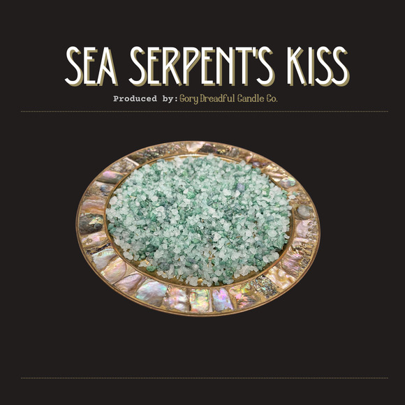Sea Serpent's Kiss Sizzling Room Salt Crystal Potpourri: Cedar Amber Musk Scent - Picture 4 of 11